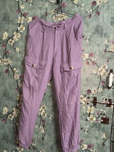 Lavender Cargo Pant