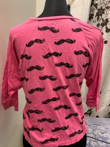 Pink Graphic Tee