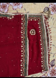 Red BRIDAL( DULHAN )Dupatta