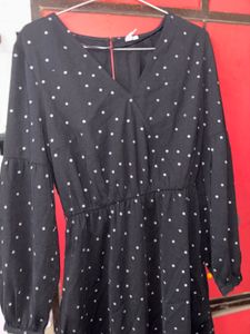 Black Polka Dot Dress