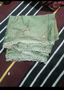 Olive Green Embroidered Kurta Set