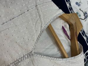 Libas White Kurta- Size S