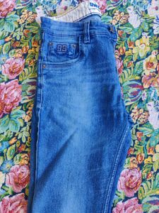 Slim Fit Blue Denim Jeans