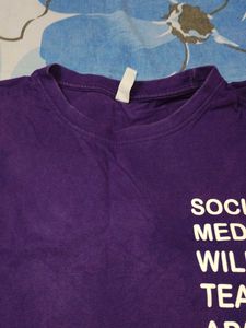 Graphic Purple T-Shirt