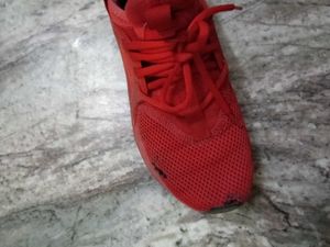 Red Running Shoes