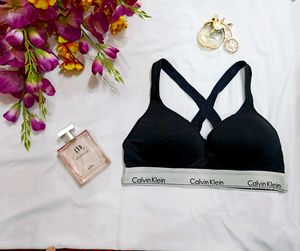 🇳🇿💫💗 Calvin Klein Black Criss-Cross Bralet