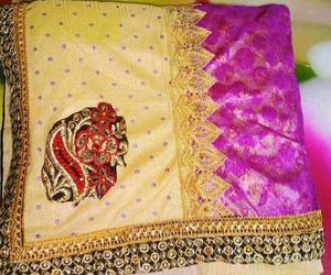 Brand New Party Wear Saree With Blouse Material