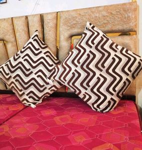 Velvety Cushion Cover Set Of 2