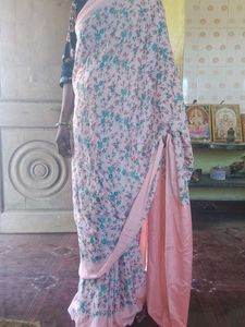 Crepe Saree