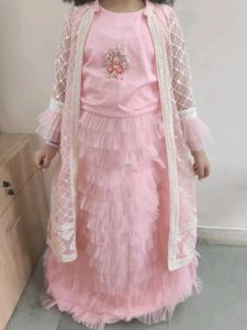 Ethnic Shrug Set For Girls