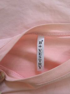oversized pink crop top