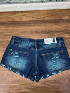 low waist micro shorts