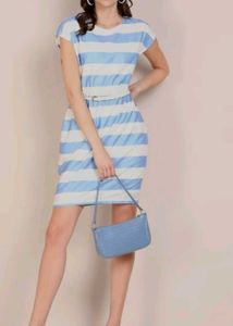 Women Bodycon Blue Above Knee/MidThigh Lngth Dress
