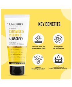 Dr. Sheth's Ceramide &amp; Vitamin C Sunscreen