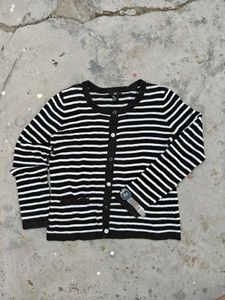 🇺🇲 TRENDING H&amp;M Striped Knit Cardigan