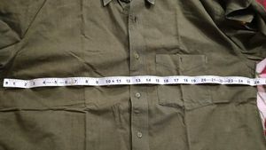 REID AND TAYLOR Olive Green Men&#39;s Shirt