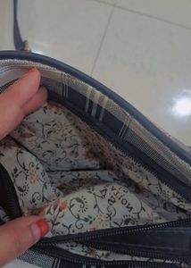 Flauntit Plaid Handbag