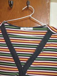 Striped Midi Dress || Price Drop