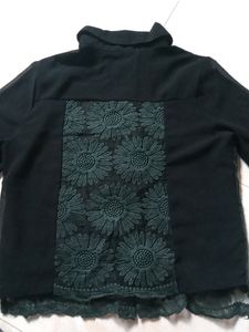 black beautiful full sleeve shirt