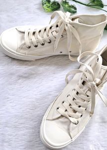 H&amp;M Canvas Hi-tops Shoes (Unisex)