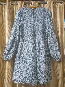 Floral Smocking Dress