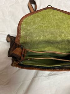 Vintage Leather Crossbody Bag