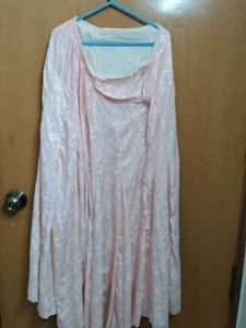 Vintage Pink Maxi Skirt
