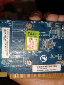 TAG graphic Card...