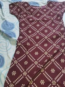 Wine Color Kurtha ✨