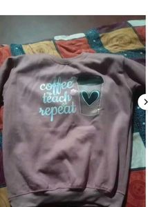 Cute Coffee Teach Repeat Sweatshirt