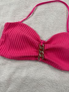 Pink Bikini Top