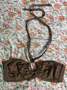 brown  ring bikini top