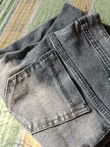 Grey Denim Jeans