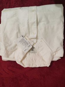 H&amp;M White Casual Shirt