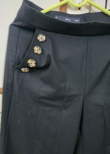 MANGO Statement Black  Trousers