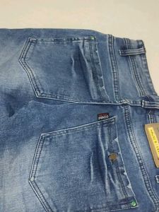 Distressed Denim Jeans