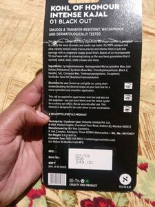 Sugar Black Kajal