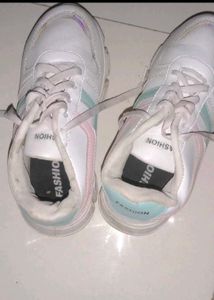 Cute Pastel Accent Sneakers