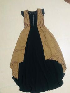 Black Dress with Vest