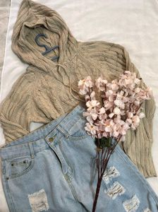 🎁Buy1 Get1 Free Cozy Cable Knit Hoodie