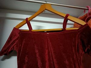 Elegant Velvet Dress