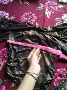 Shein party off shoulder full sleeve crop top