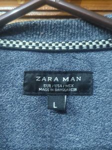 Zara Man Grey Sweatshirt