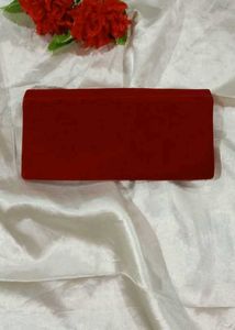 Red Velvet Clutch