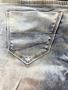 Distressed Denim Jeans