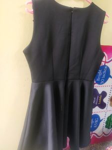 one piece black dress