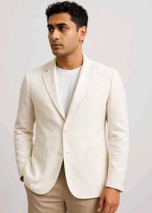 ZARA White Blazer