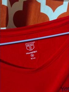 Youthclub Red Long Sleeve Top