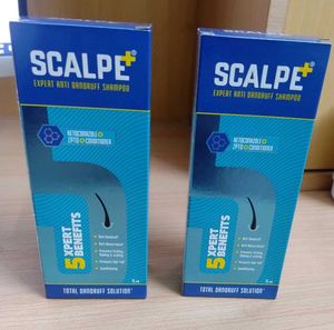 Pack Of 2 Scalpe Plus Anti Dandruff Shampoo