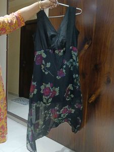 Vero Moda Floral Print Western Dress